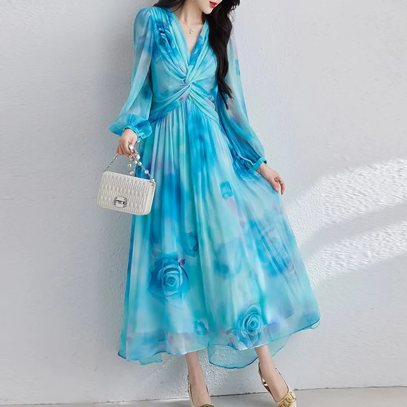 2024 Summer New Arrival Elegant Dress Silk