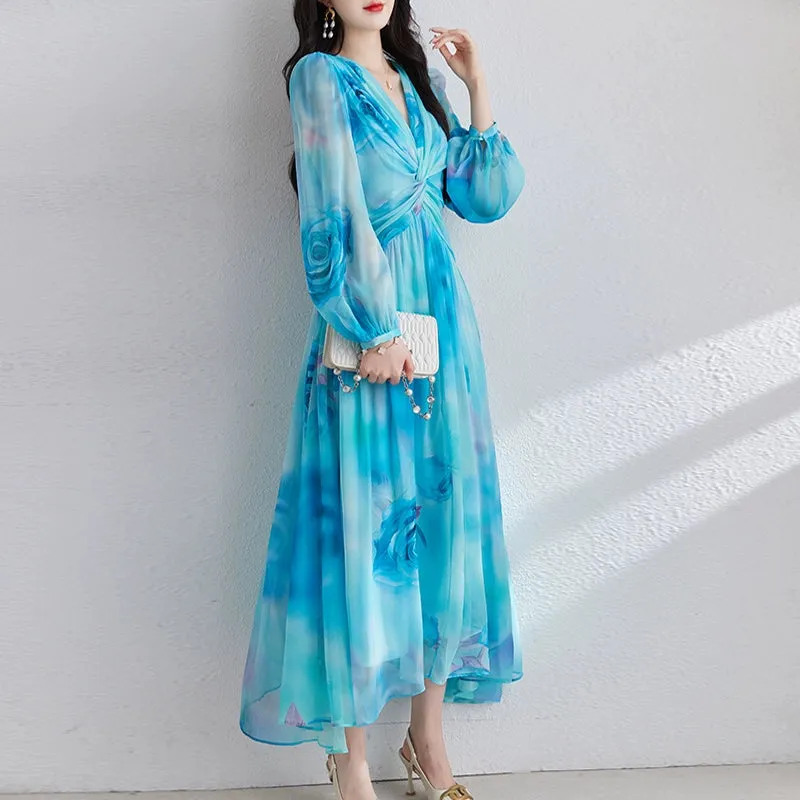 2024 Summer New Arrival Elegant Dress Silk