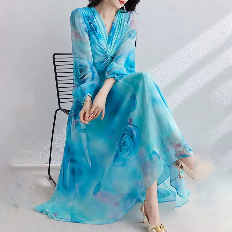 2024 Summer New Arrival Elegant Dress Silk