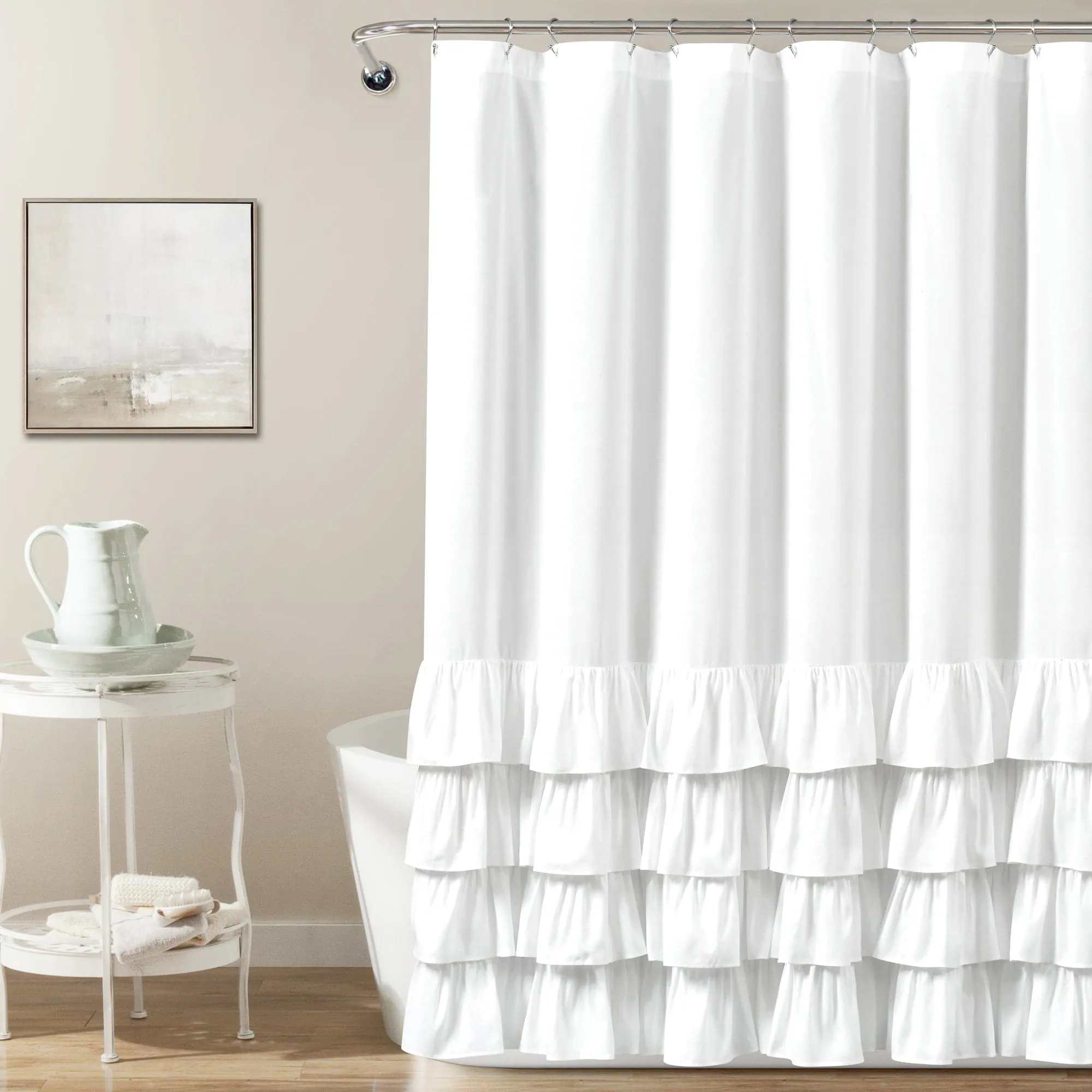 Allison Ruffle Shower Curtain