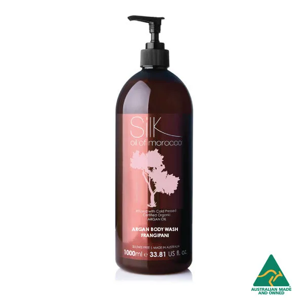 Argan Body Wash - Frangipani