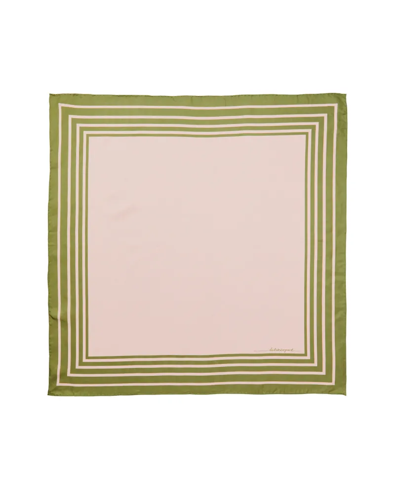 Beck Sondergaard Quadro Rose Silk Scarf