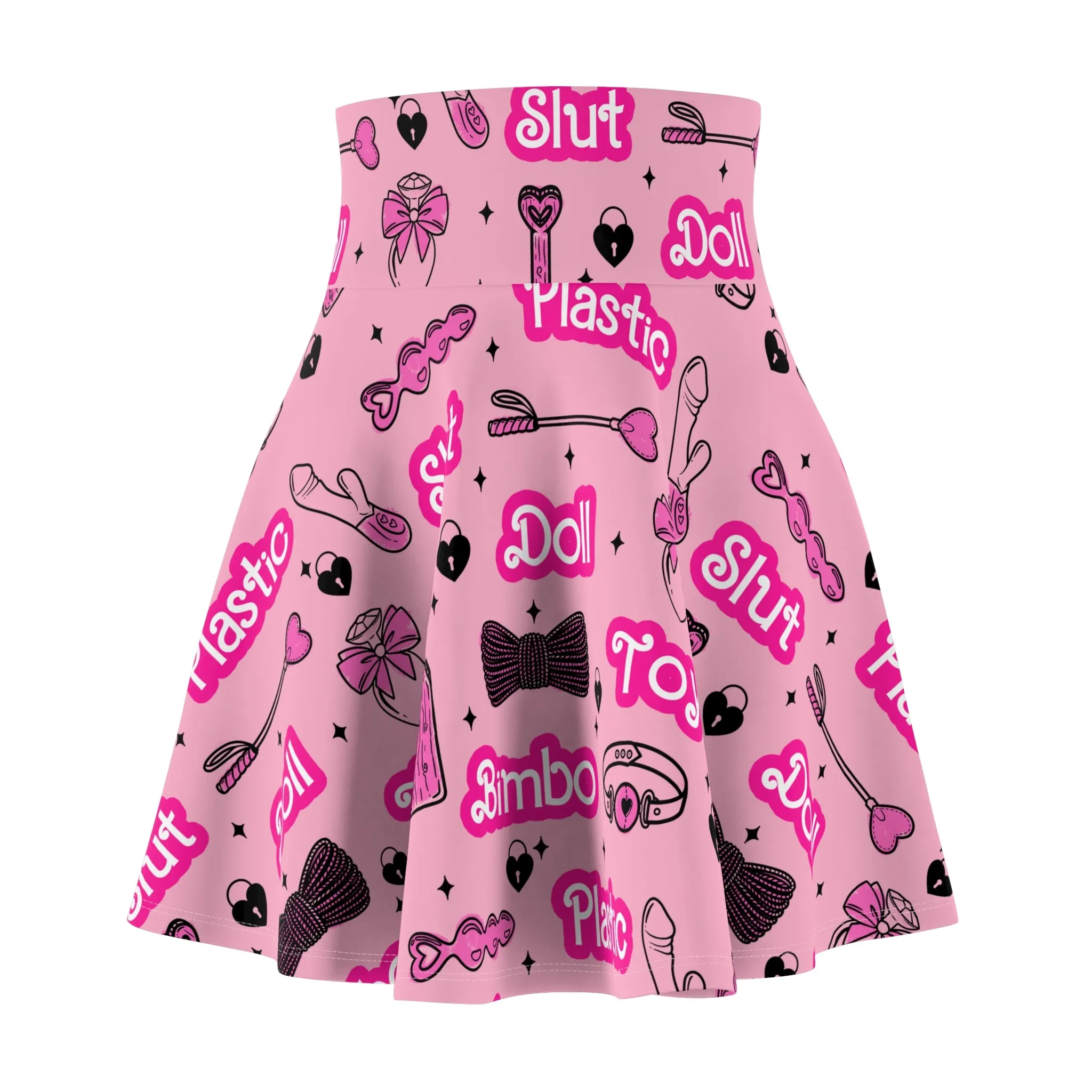 Bimbo Doll Fetish Skater Skirt