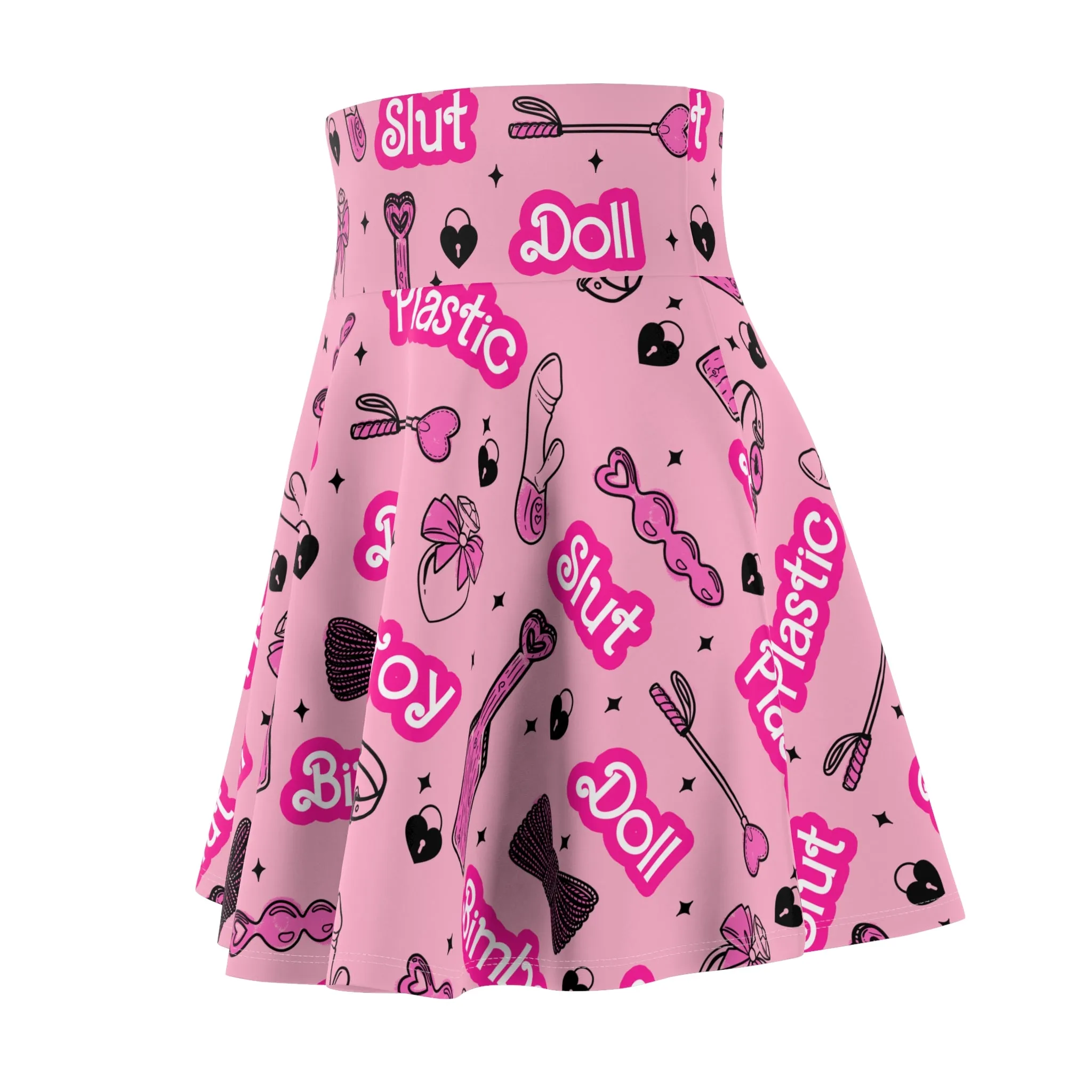 Bimbo Doll Fetish Skater Skirt