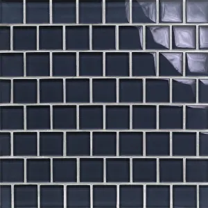 Blue Stream Natural, 1-1/2" x 1-1/2" - Glass Tile