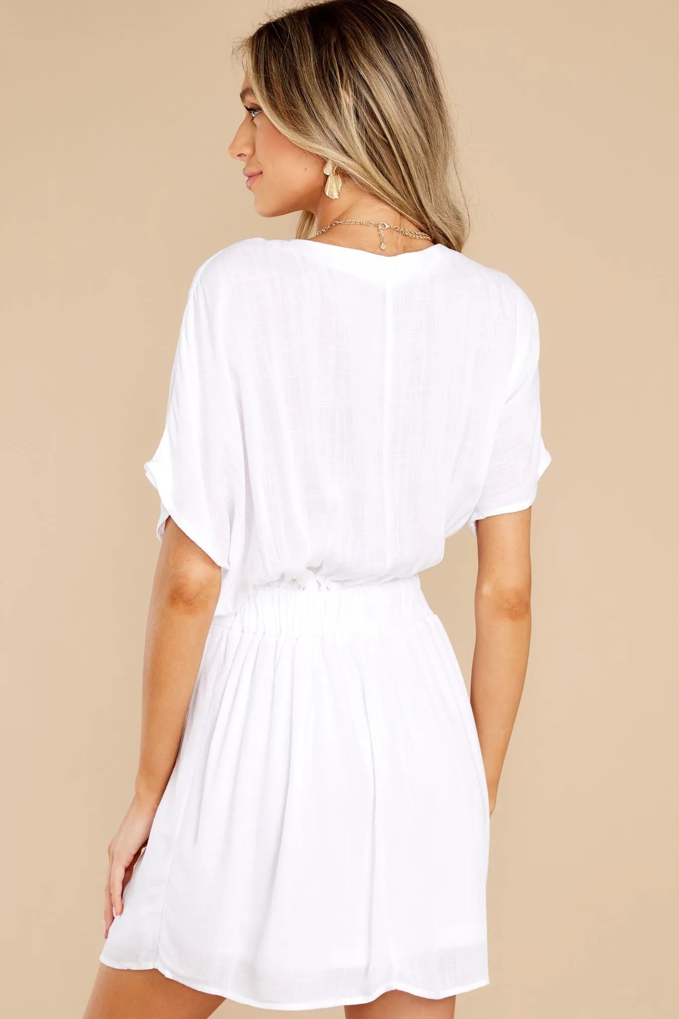 Boardwalk Beauty Off White Dress