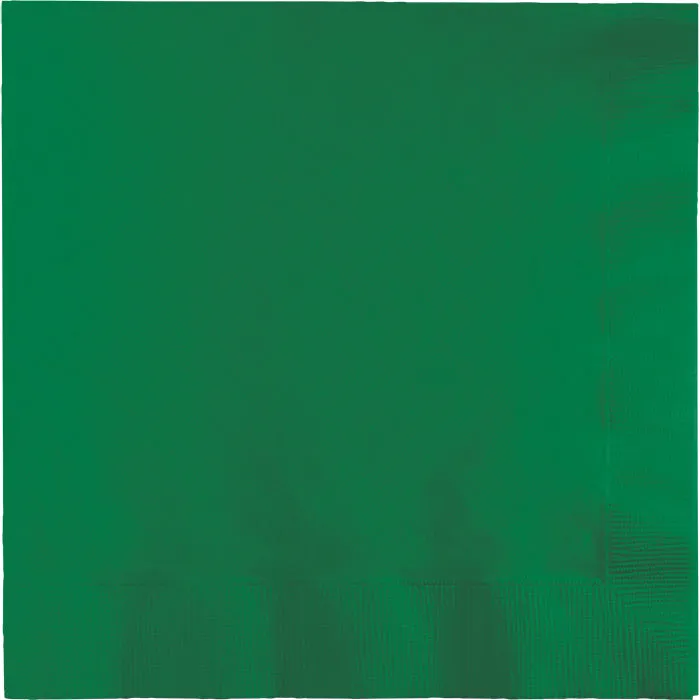 Bulk Emerald Green 2 Ply Luncheon Napkins (600 per Case)