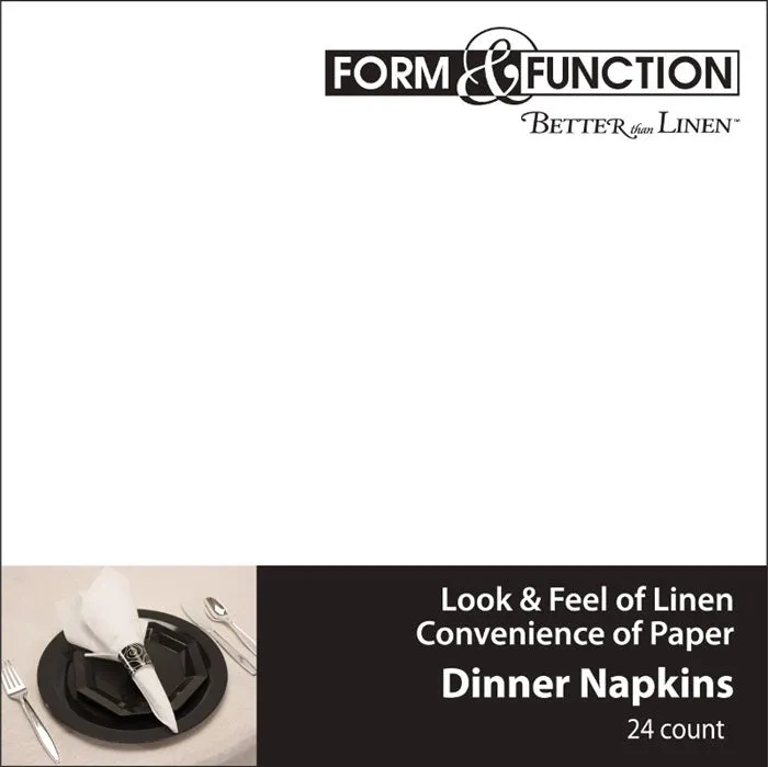 Bulk White Better than Linen Dinner Napkins (288 per Case)