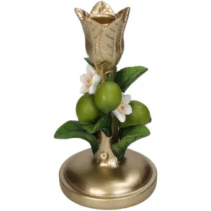 Candle Holder - Lime Gold