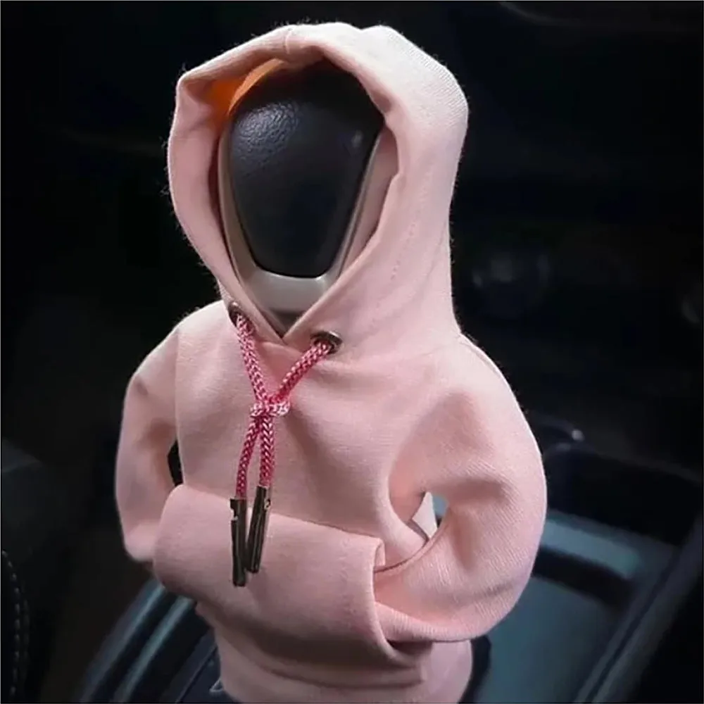 Car Gear Shift Cover Hoodie Shifter Knob Hoodies Covers for Automatic Car Shifter