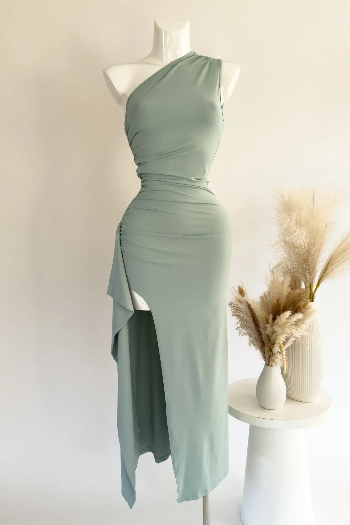 Carlie Maxi Dress - Sage