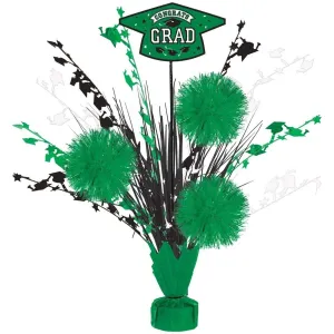 Centerpiece Grad Tinsel Burst - Green