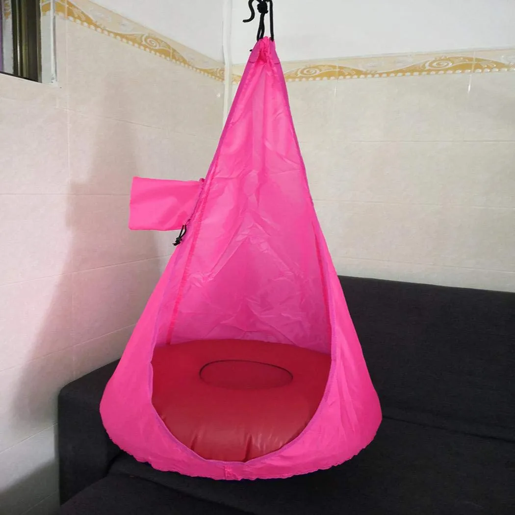 Child Hammock Chair Kids Swing Pod - worlder