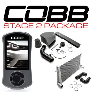 COBB VLK0030020-DSG VW Stage 2 Power Package with DSG Tuning Golf R (Mk7) 2015-2017 USDM