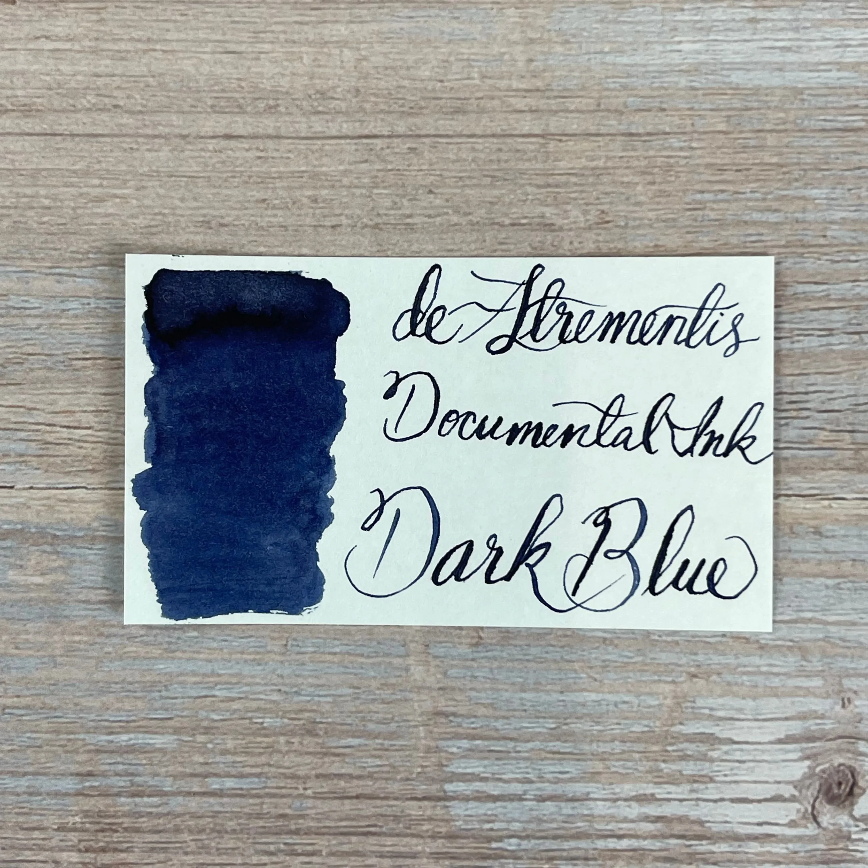 De Atramentis Document Ink Dark Blue - 45ml Bottled ink