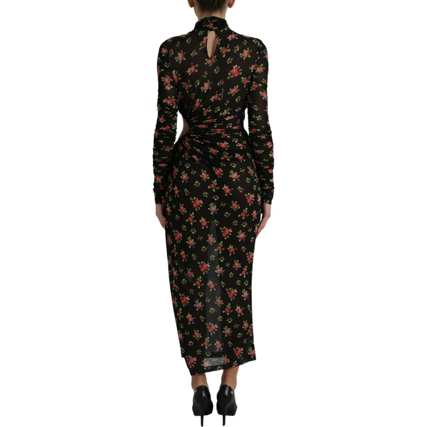 Dolce & Gabbana Elegant Floral Sheath Dress