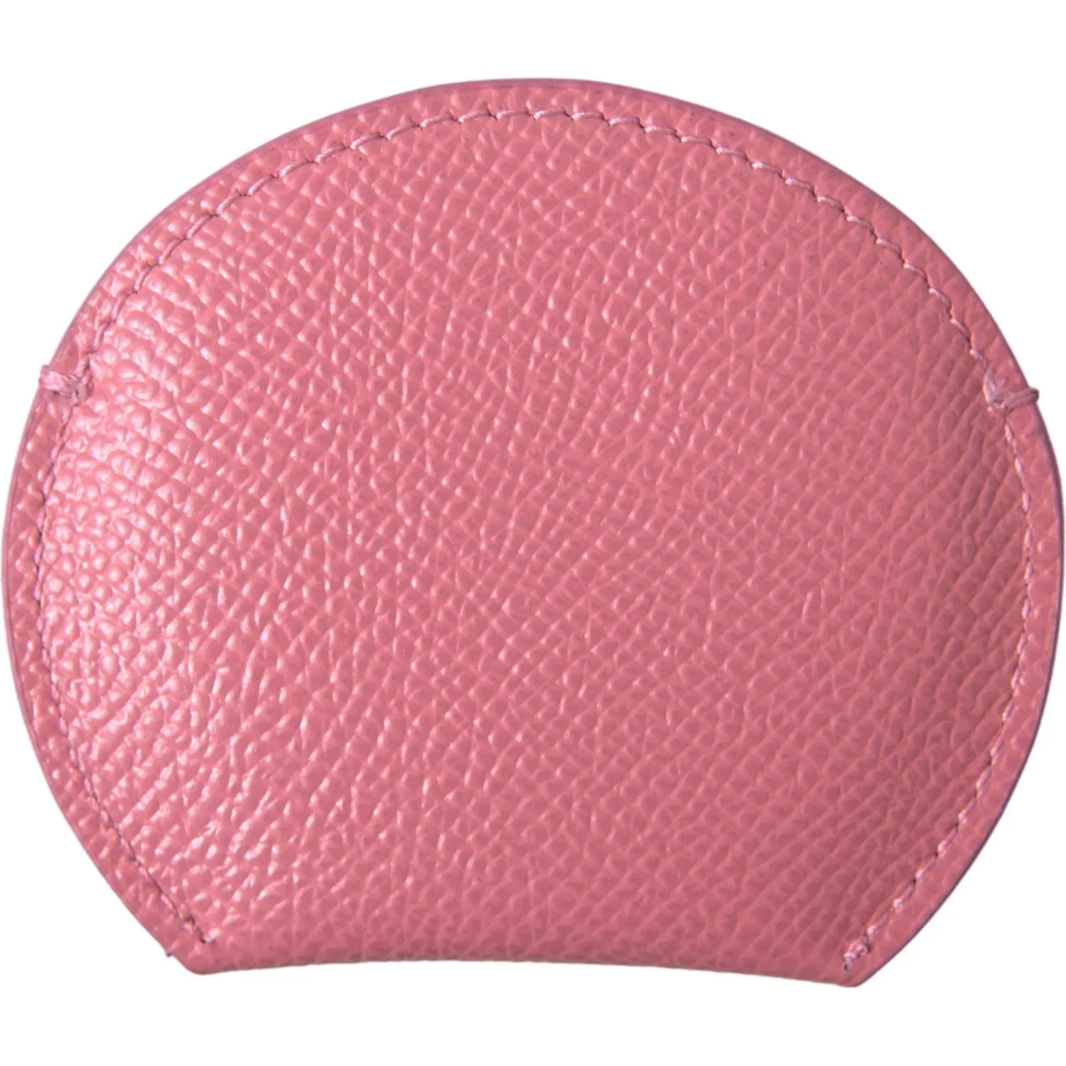 Dolce & Gabbana Elegant Pink Leather Mirror Holder