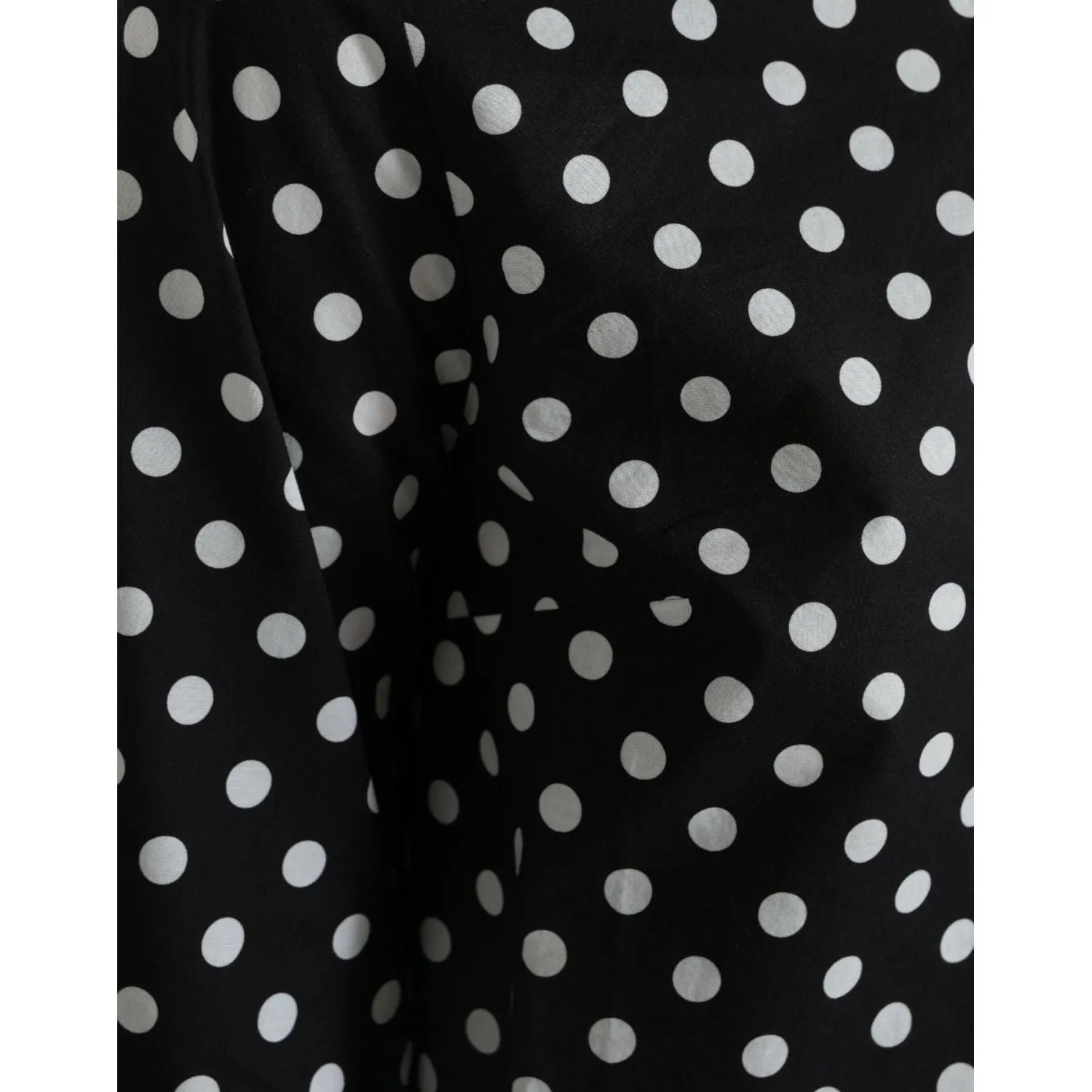 Dolce & Gabbana Elegant Polka Dot Shift Mini Dress