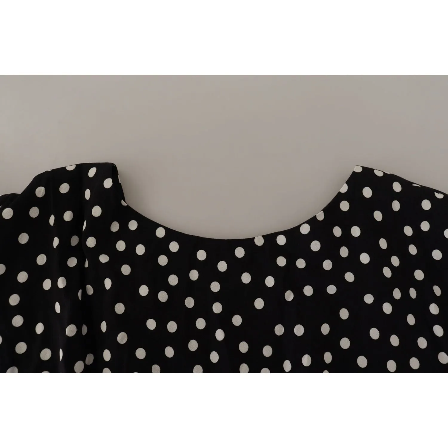 Dolce & Gabbana Polka Dot Sheath Midi Elegance