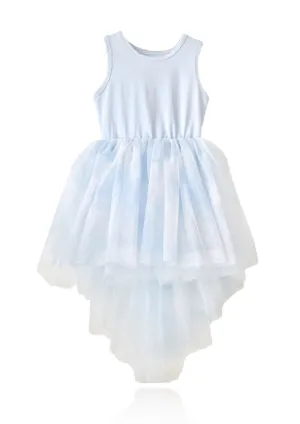 DOLLY® DREAMY SKY HIGH-LOW TUTU DRESS blue clouds ☁️