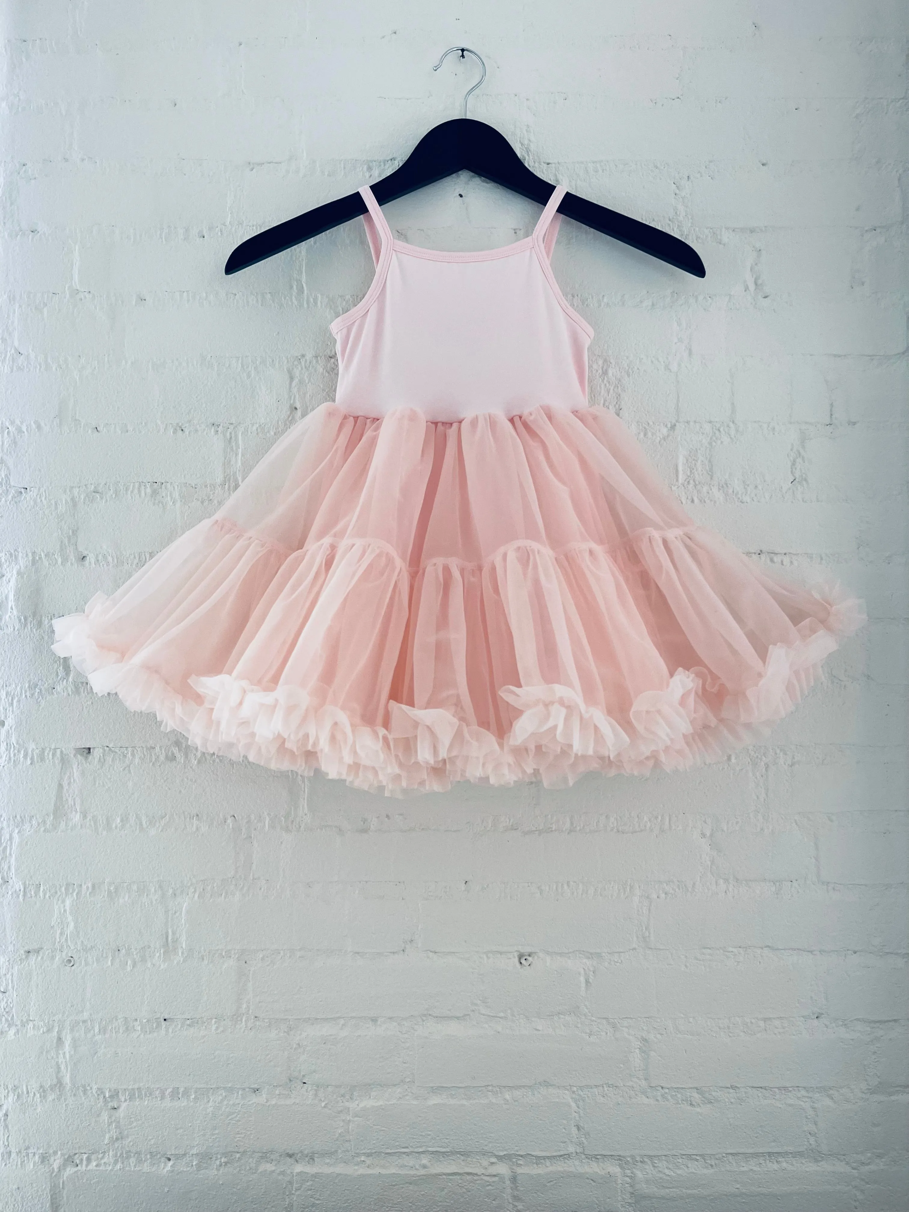 DOLLY PETTI SPAGHETTI PETTISKIRT TUTU DRESS dollypink