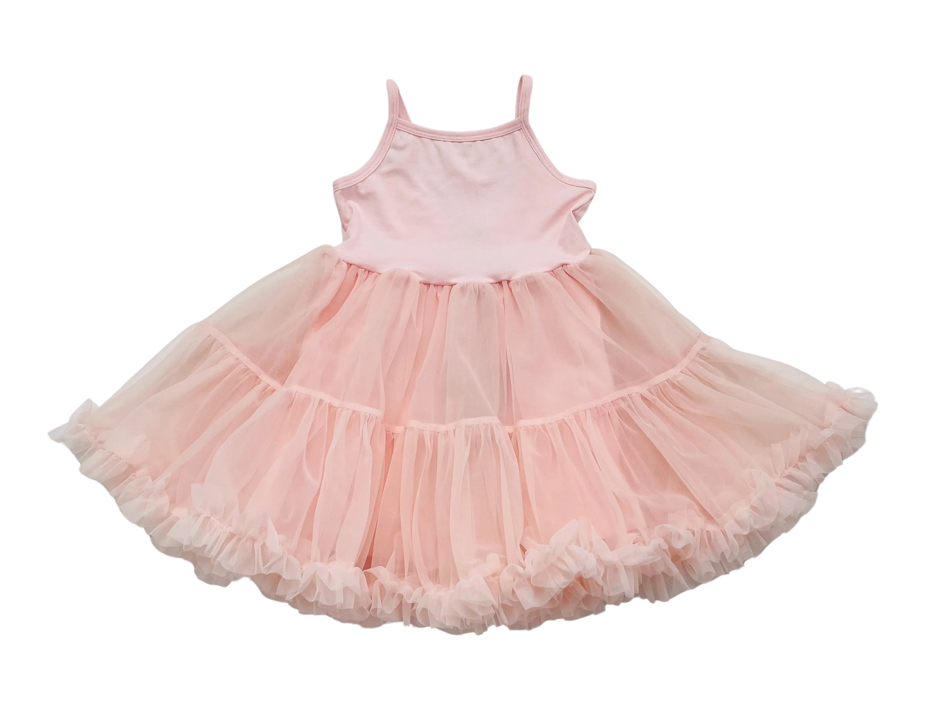 DOLLY PETTI SPAGHETTI PETTISKIRT TUTU DRESS dollypink