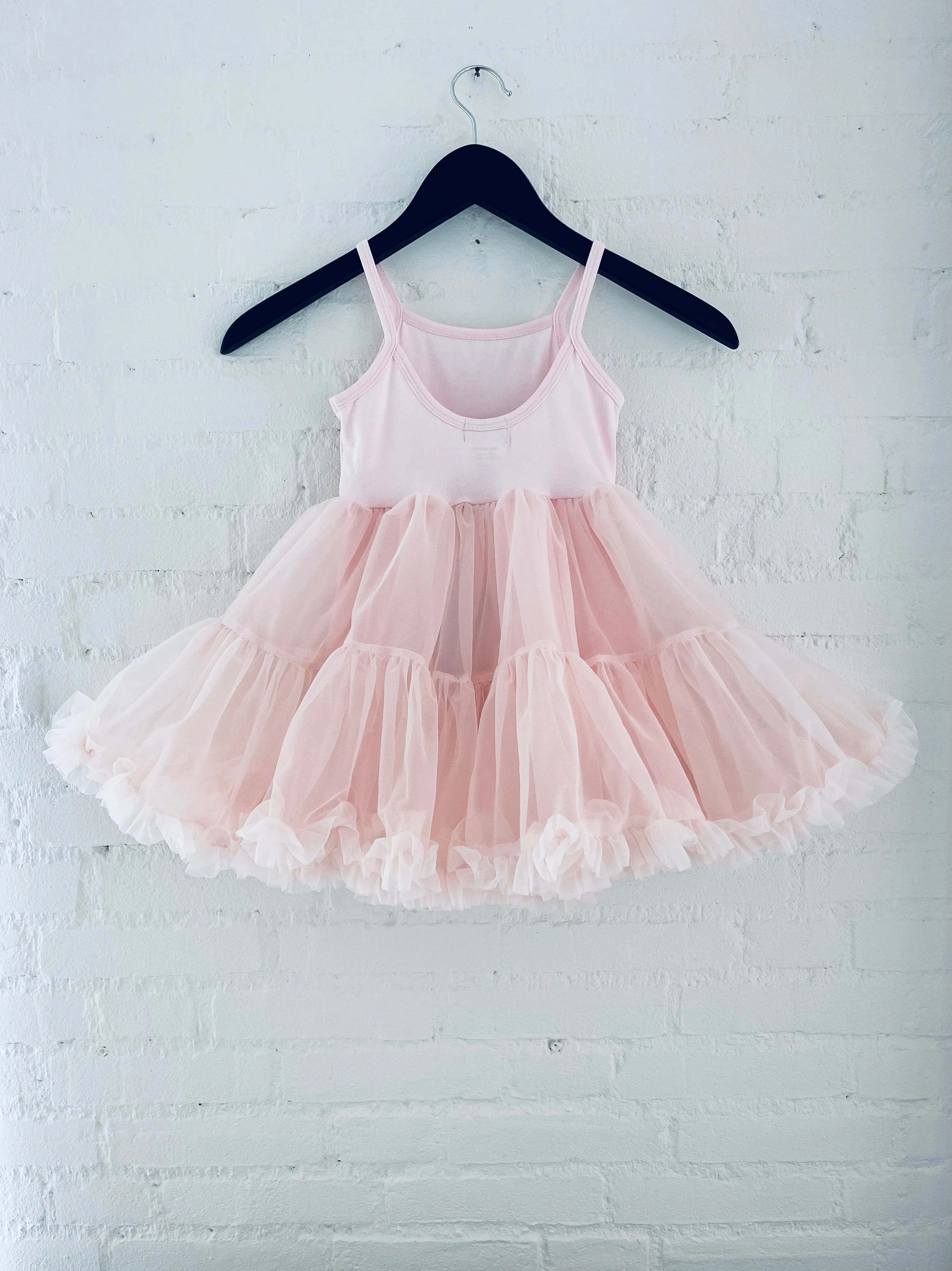 DOLLY PETTI SPAGHETTI PETTISKIRT TUTU DRESS dollypink