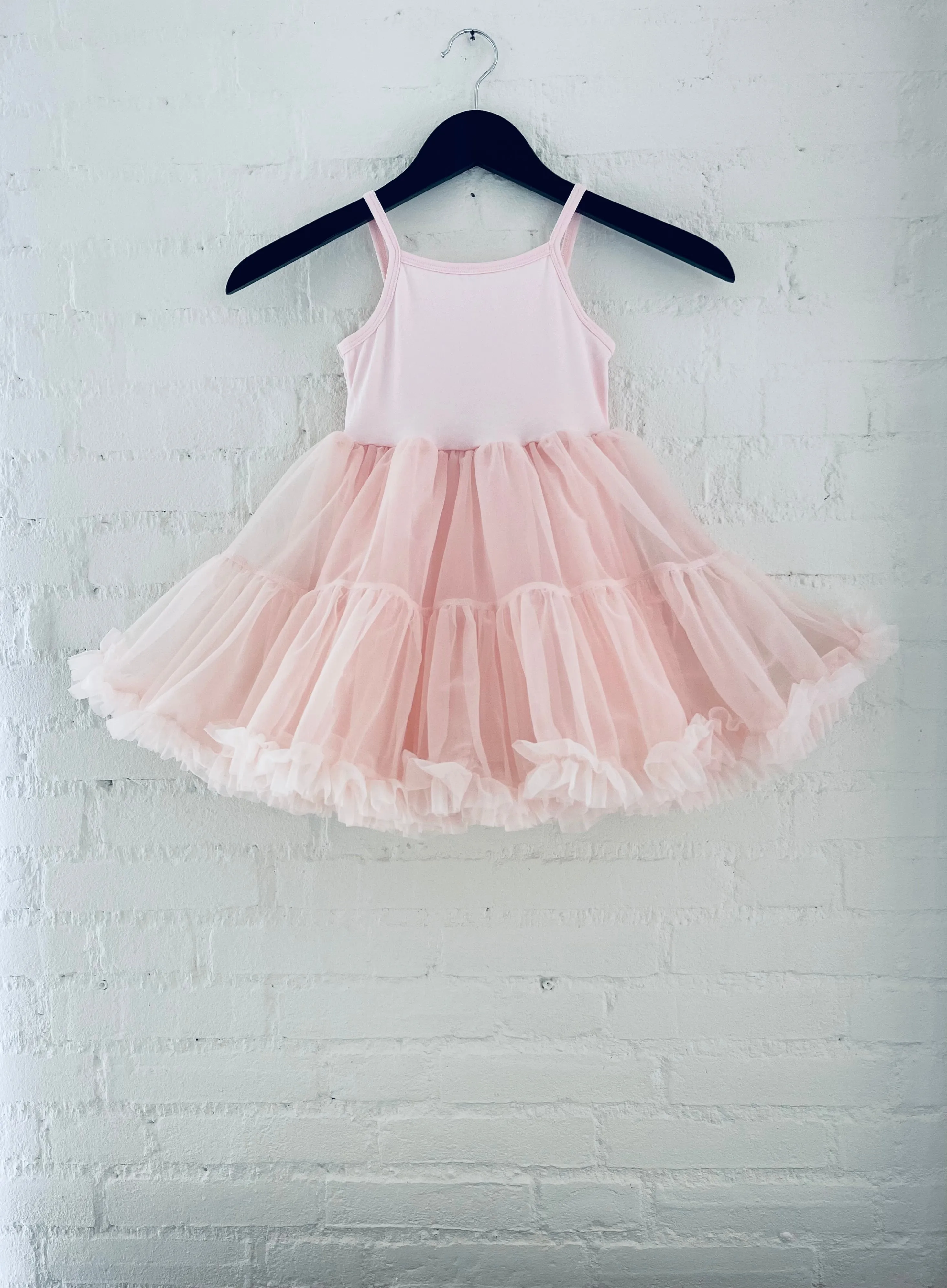 DOLLY PETTI SPAGHETTI PETTISKIRT TUTU DRESS dollypink