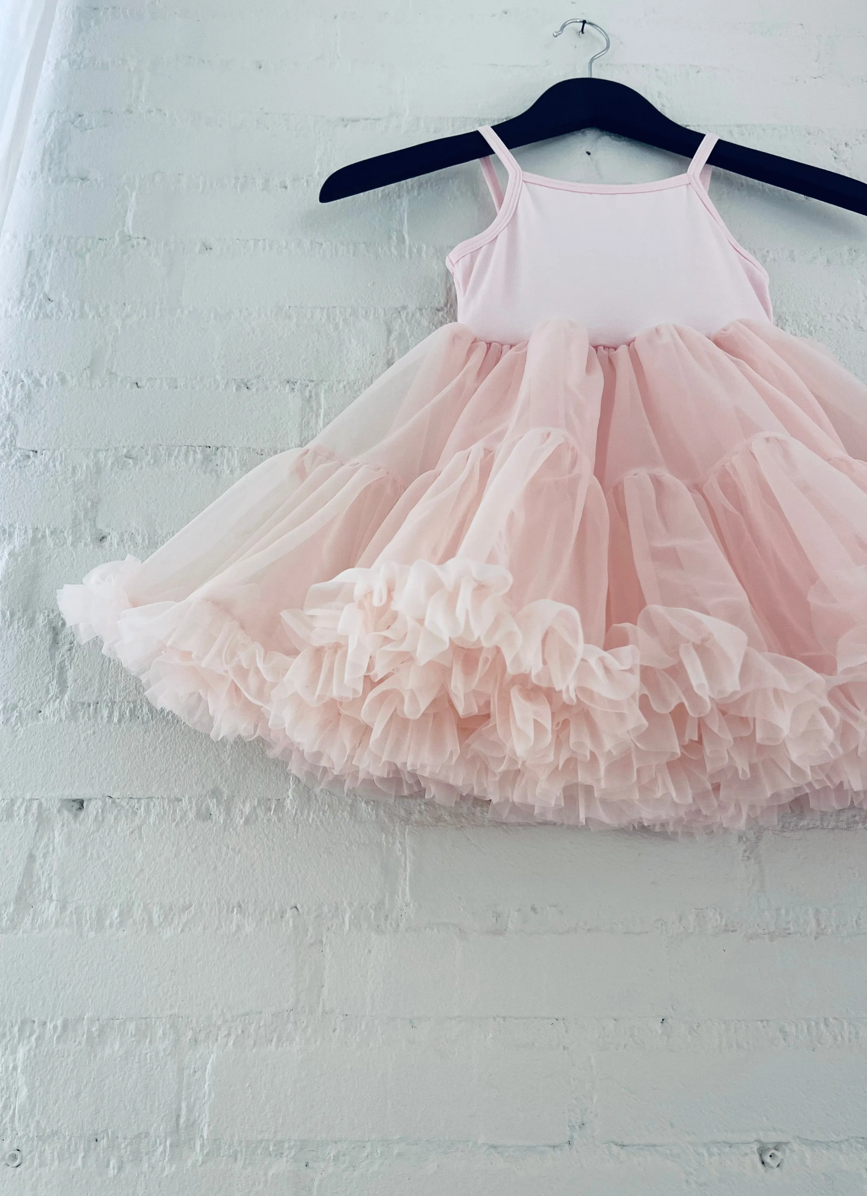 DOLLY PETTI SPAGHETTI PETTISKIRT TUTU DRESS dollypink