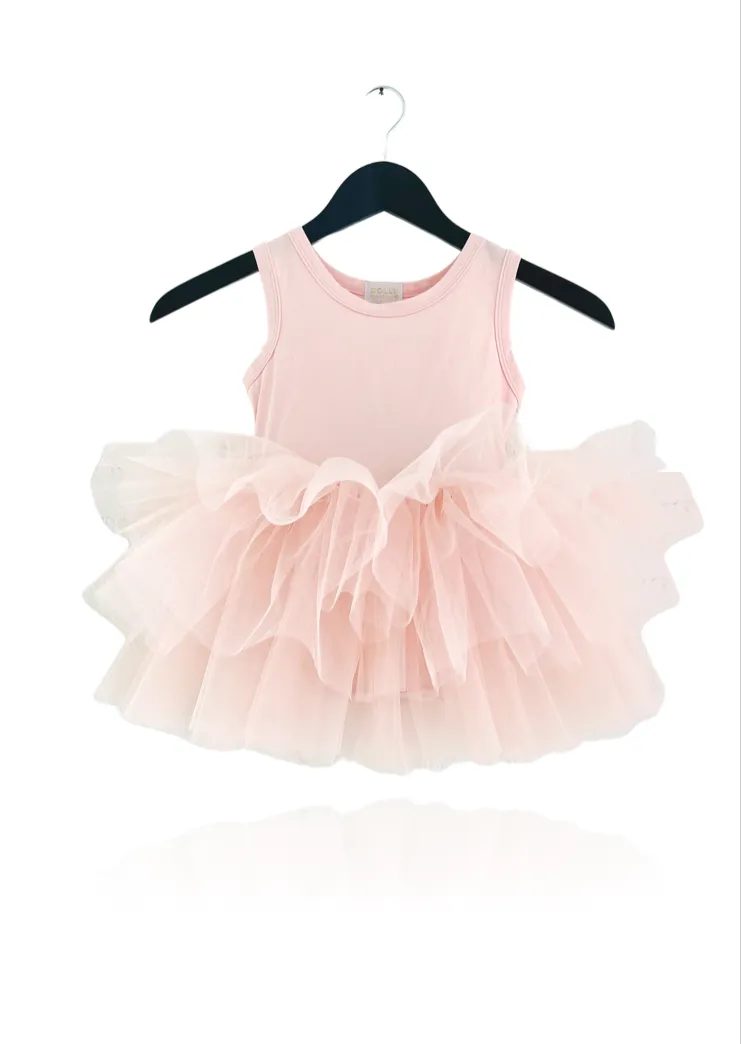 DOLLY TIMELESS COTTON TUTU DRESS pink