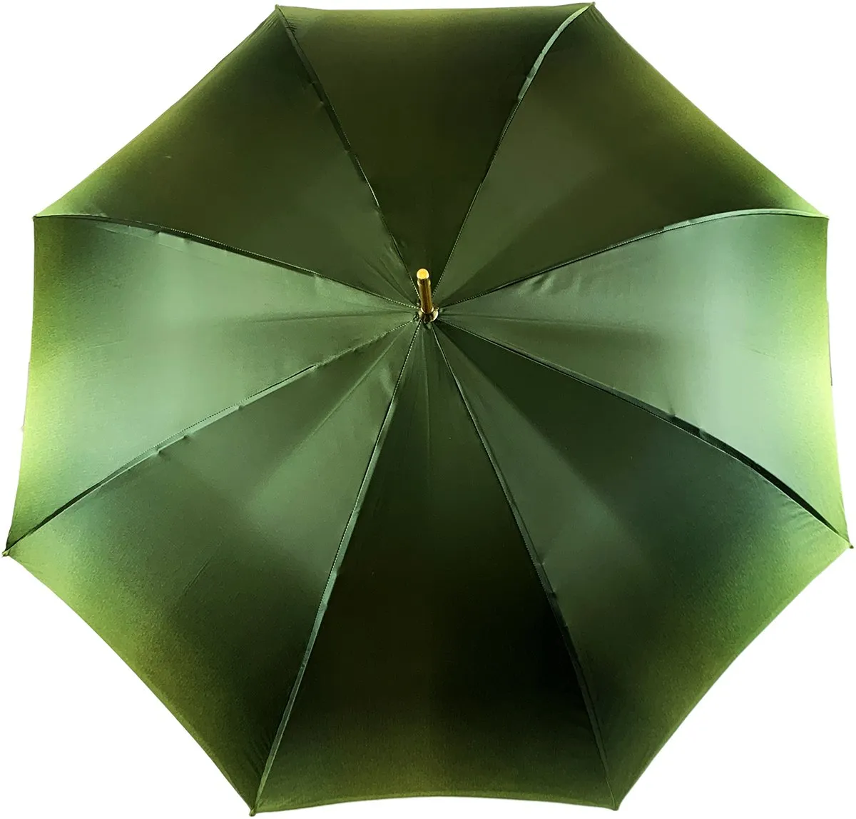 Elegant Green Floral Umbrella