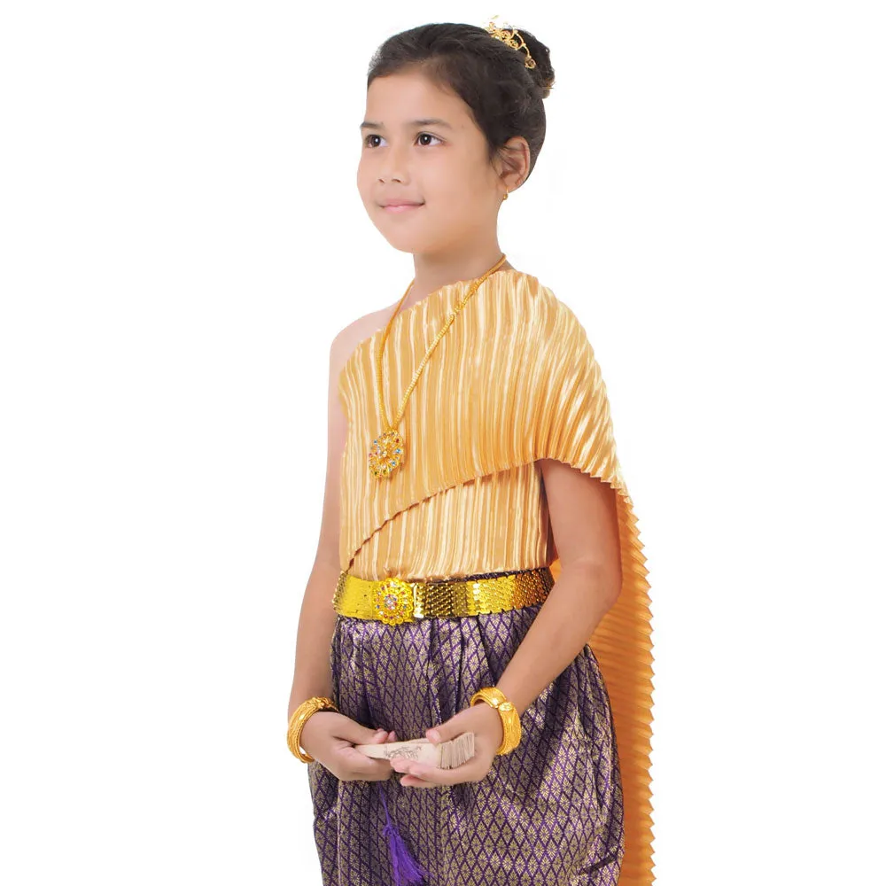 Elegant Thai Girls Costume Timeless Wonder