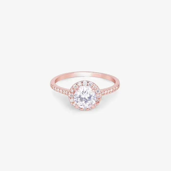 Enchanting Elegance Rose Gold Ring