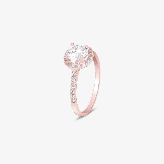 Enchanting Elegance Rose Gold Ring