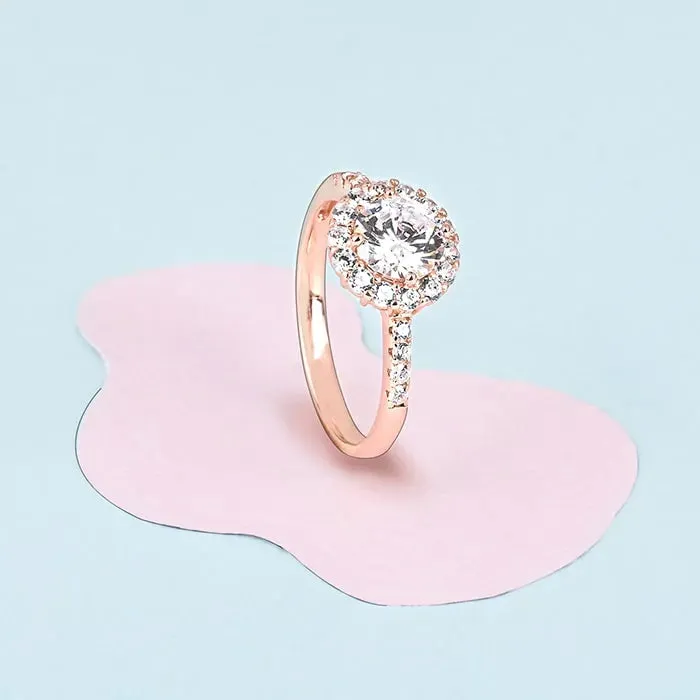 Enchanting Elegance Rose Gold Ring