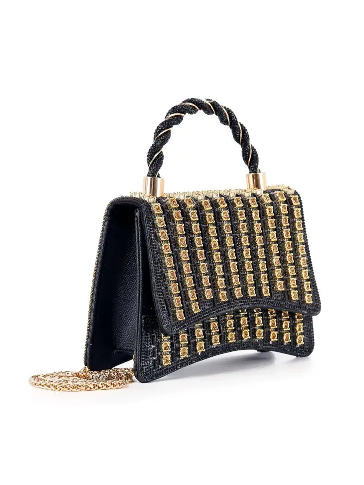 Gorgeous Multi Stone Evening Bag