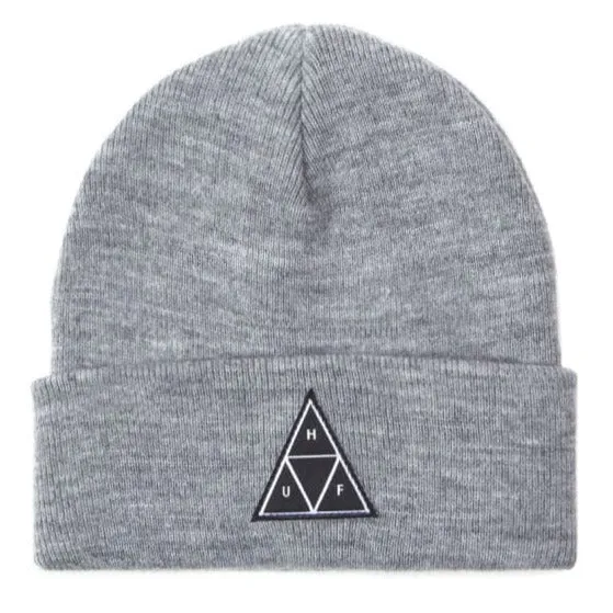 HUF TT CUFF BEANIE GREY HEATHER