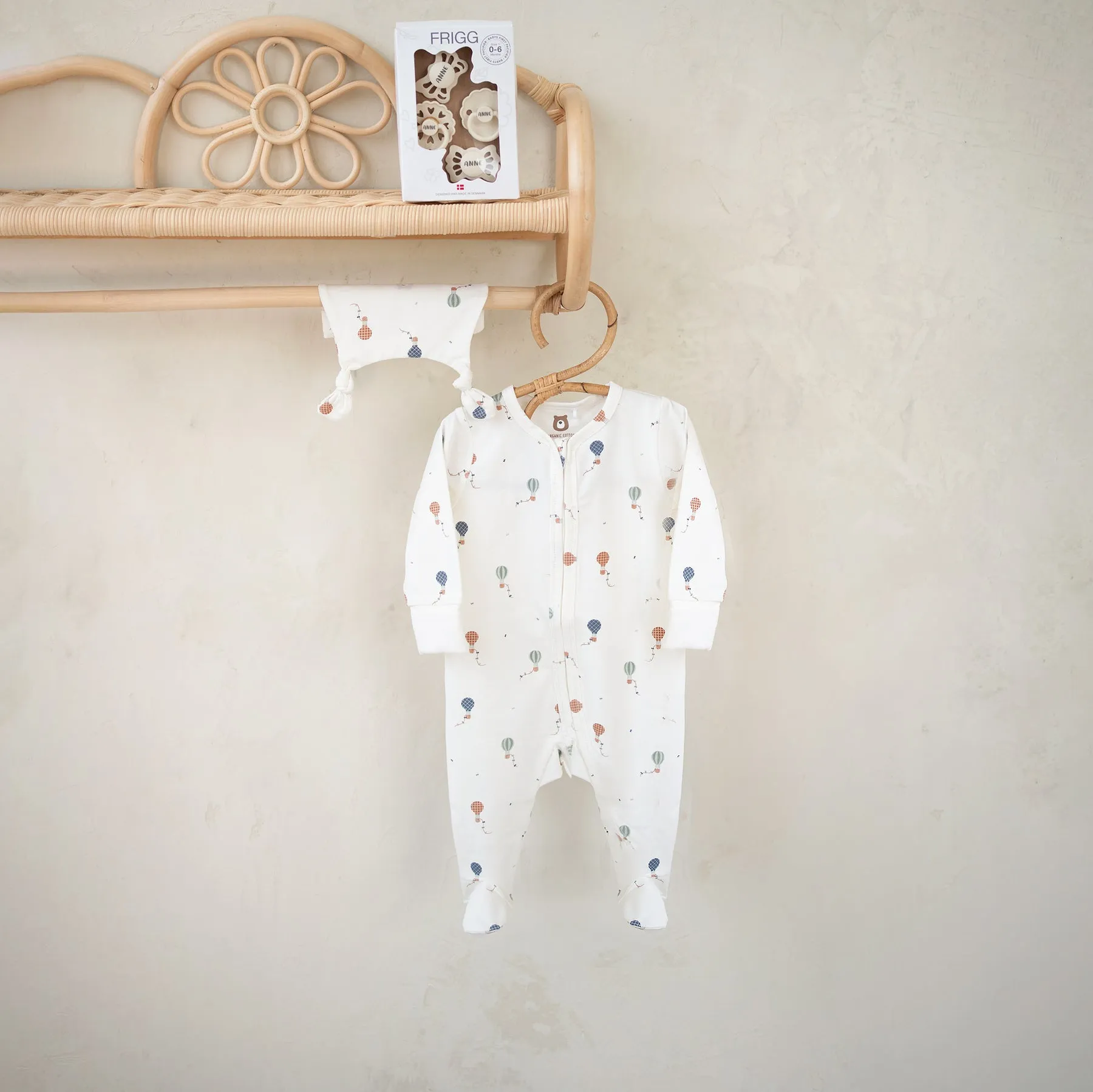 JBØRN Organic Cotton Baby Sleepsuit