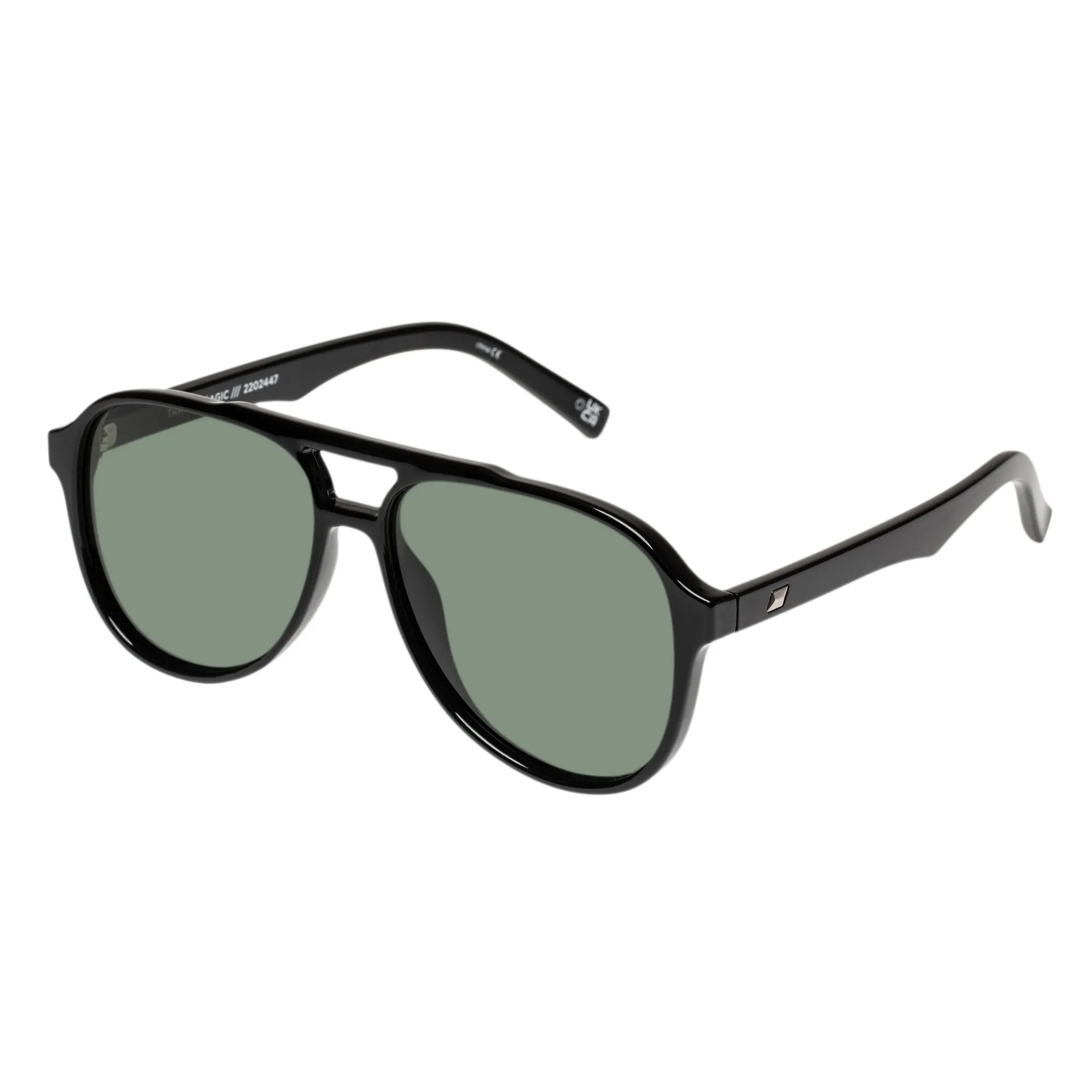 Le Specs Tragic Magic Sunglasses - Black Polarized