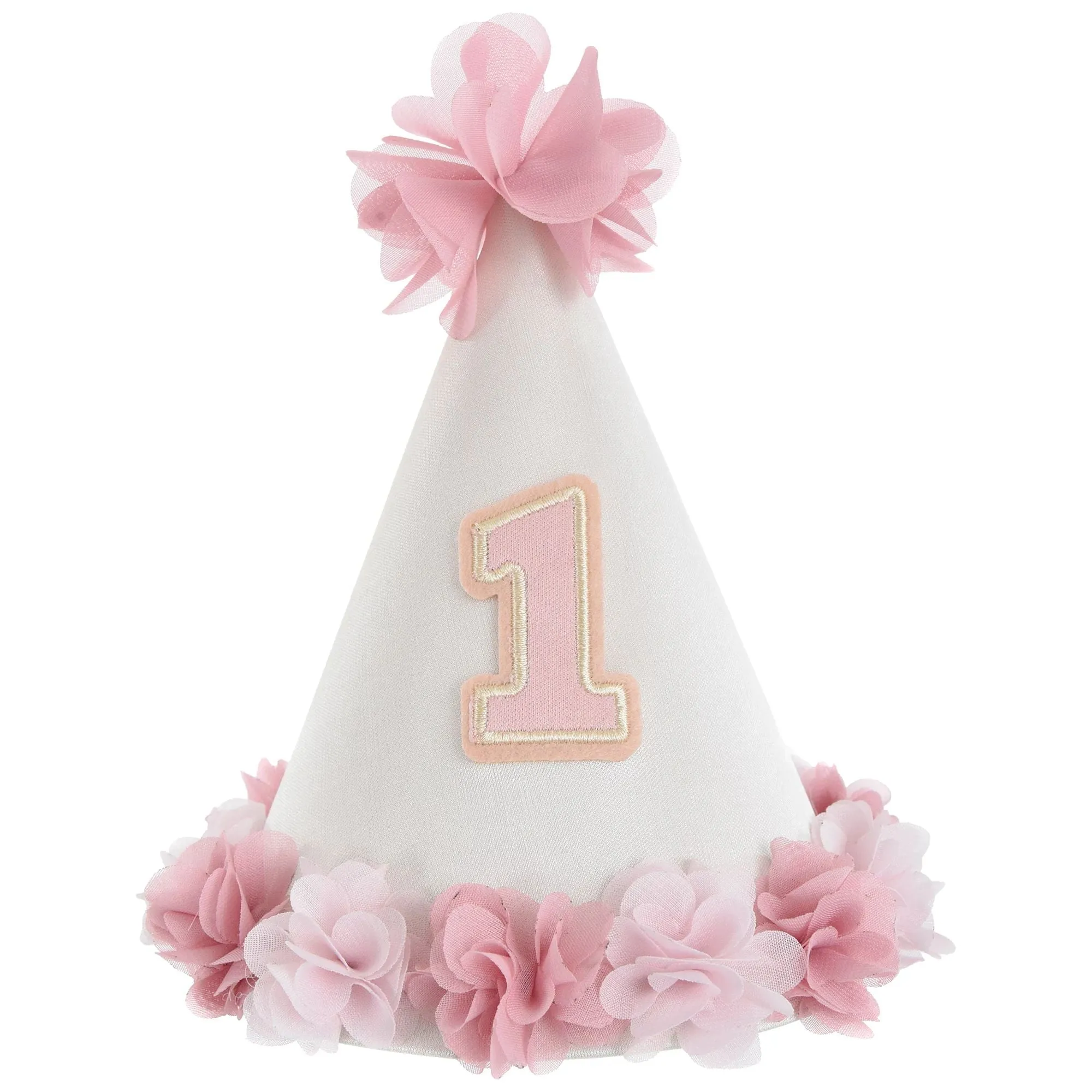 Little Miss One-derful First Birthday Cone Hat, 7" x 5" | 1 ct