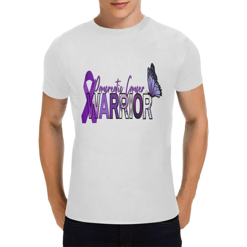 Men's Pancreatic Cancer Warrior T-shirt