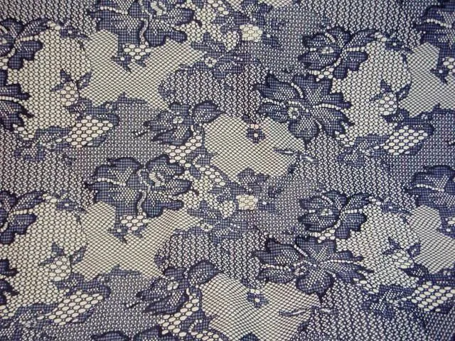 Navy Floral - Premium Printed Scuba