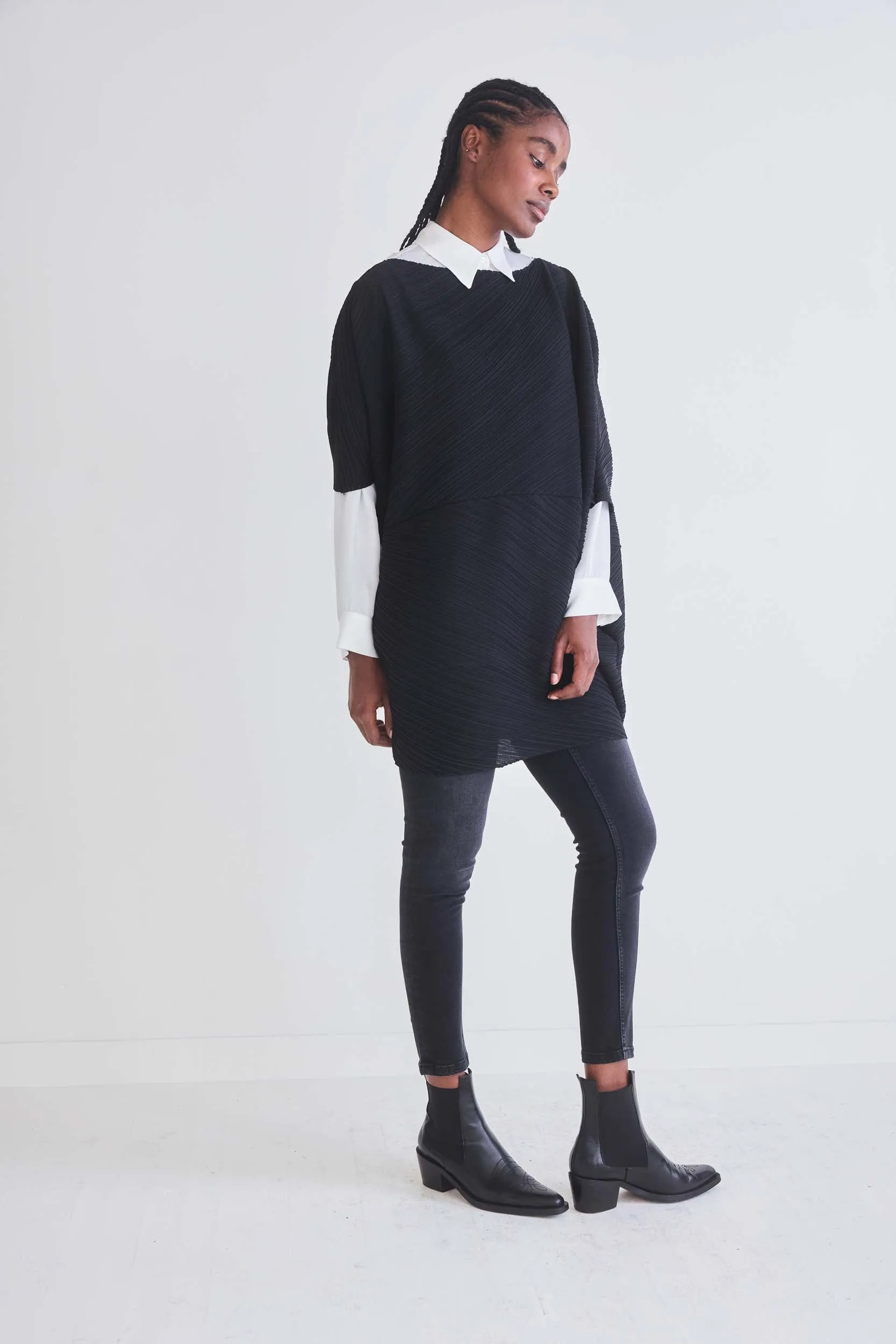 One for All Pleated Tunic