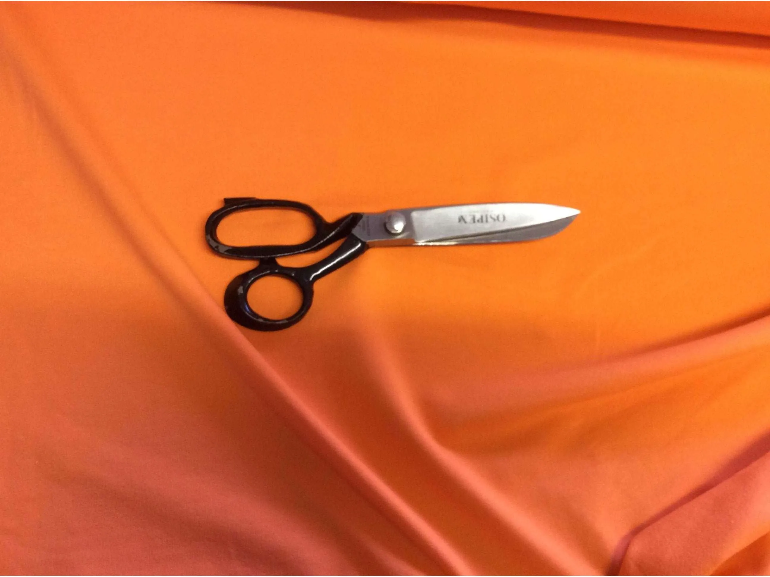 ORANGE Stretch Jersey - Soft Jersey Fabric 190gsm 155cm