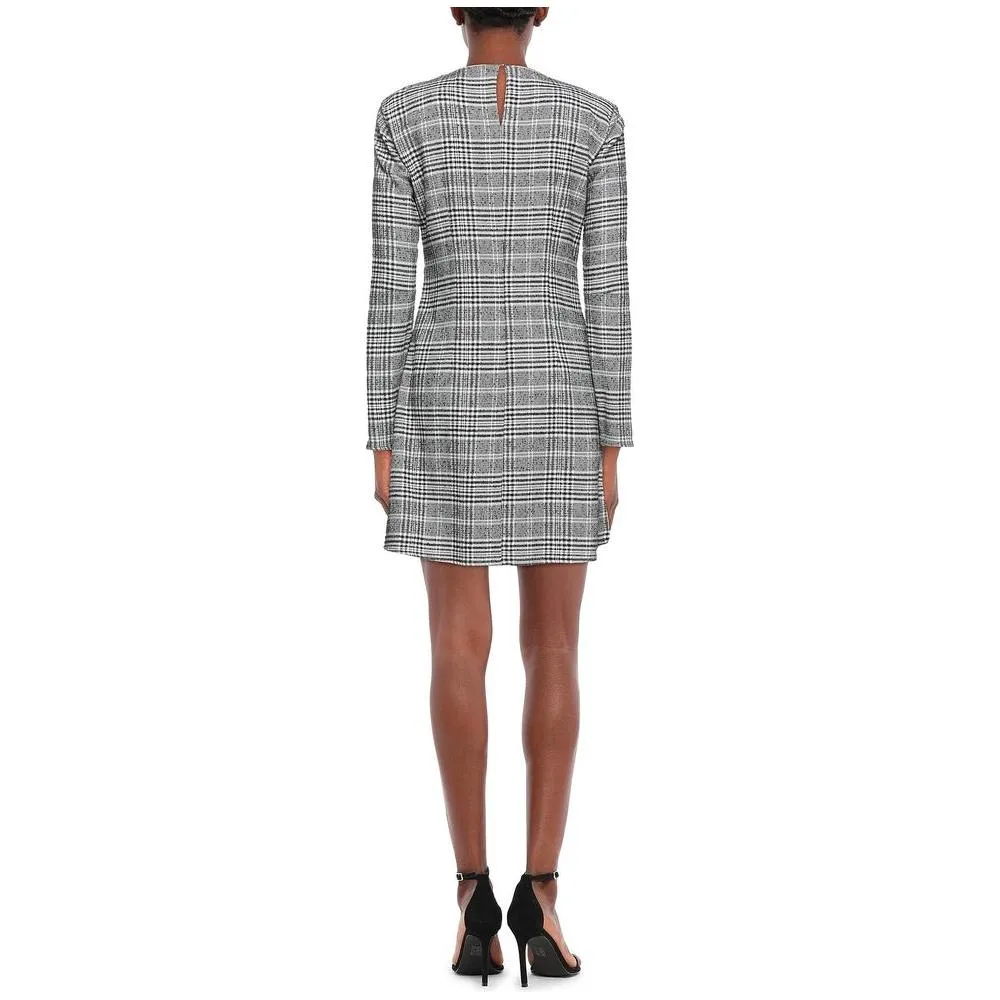 Patrizia Pepe Chic Prince of Wales Check Short Dress