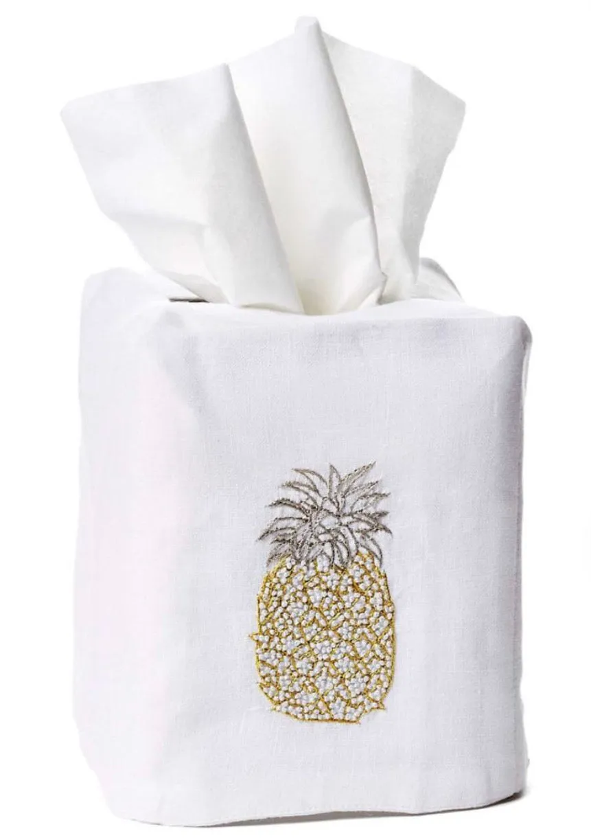 Pineapple Tissue Box Cover