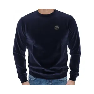 Plein Sport Blue Cotton Men's Sweater