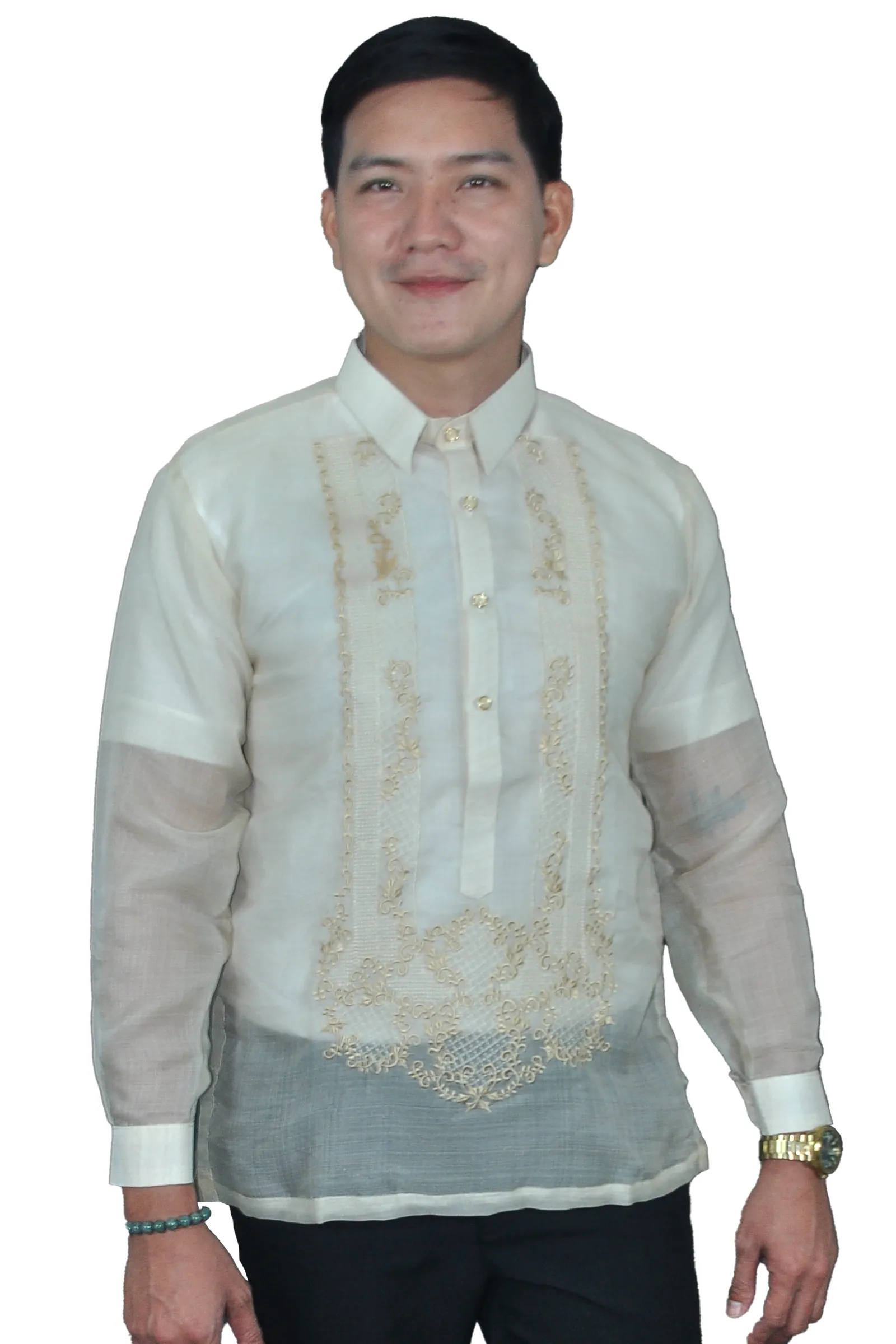 Premium & Elegant Barong Tagalog Piña Cocoon - Ferdinand - JN77 - 2XL - CL564