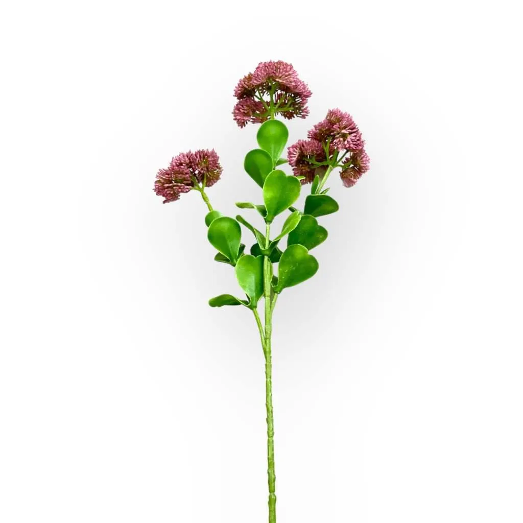 Sedum Pink Artificial Flowers