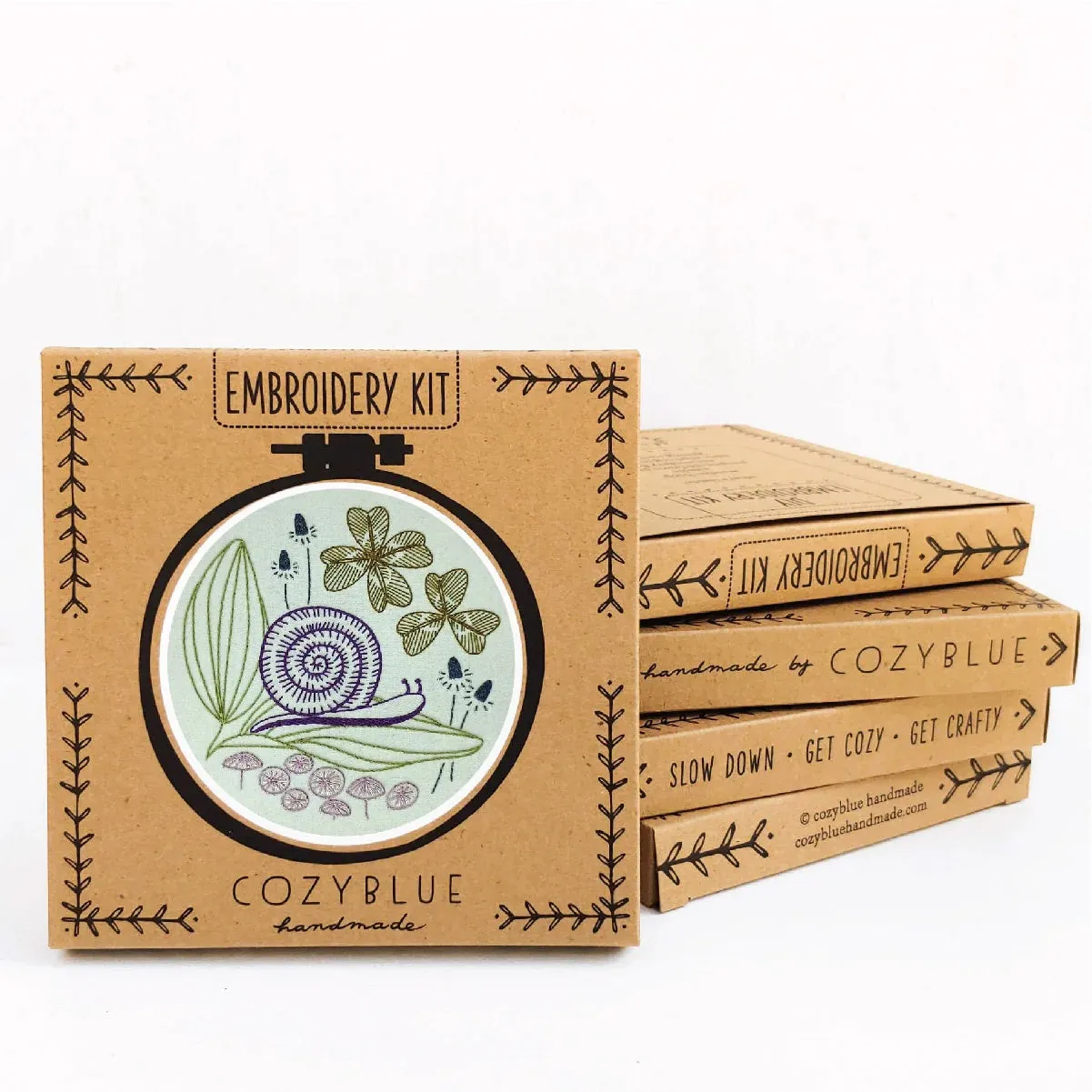 Slow   Steady Embroidery Kit